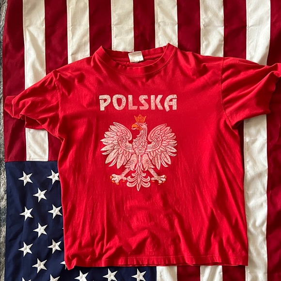 promo stars Other - Red Polska t-Shirt